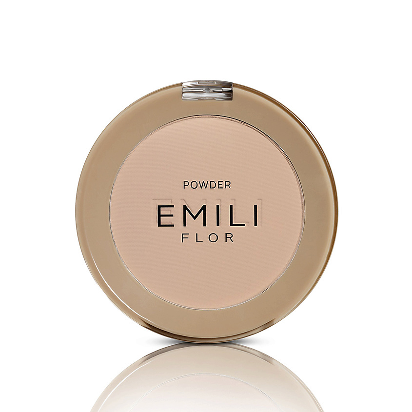 Изображение товара EMILI FLOR Пудра компактная матирующая Blush 03, Тон 03, бежевый