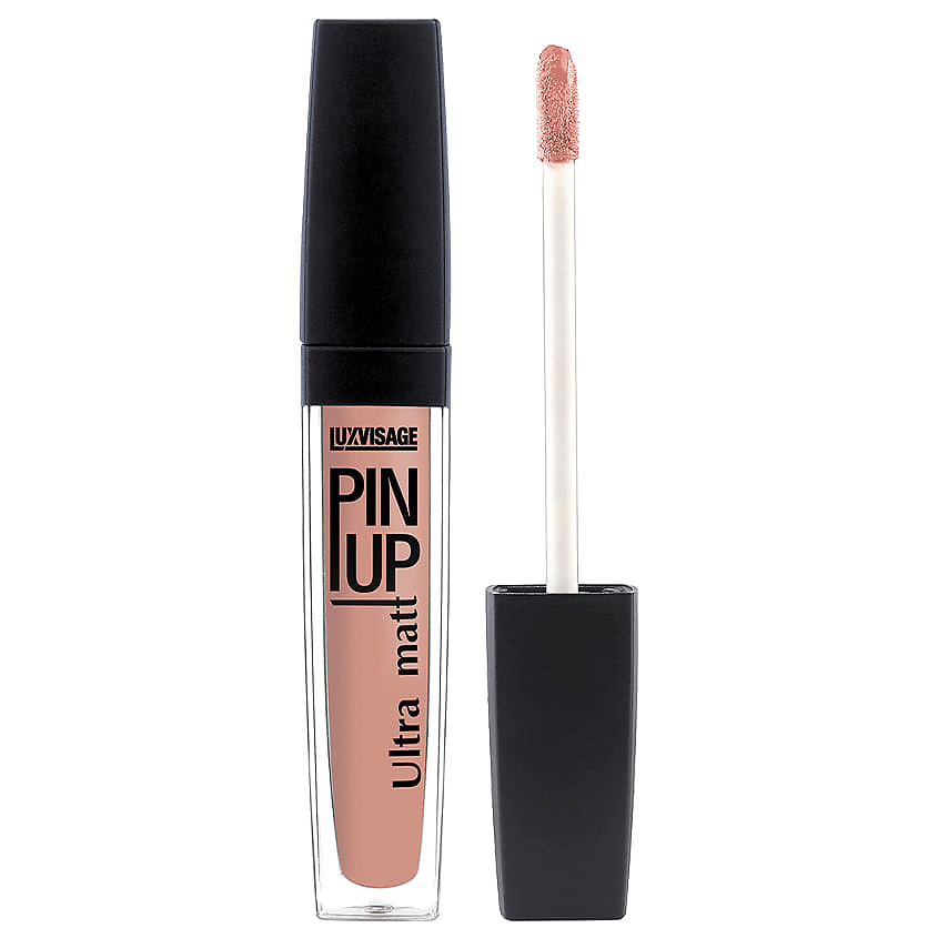 Изображение товара LUXVISAGE Блеск для губ Pin-Up Ultra Matt № 20 PINK SAND 5 г