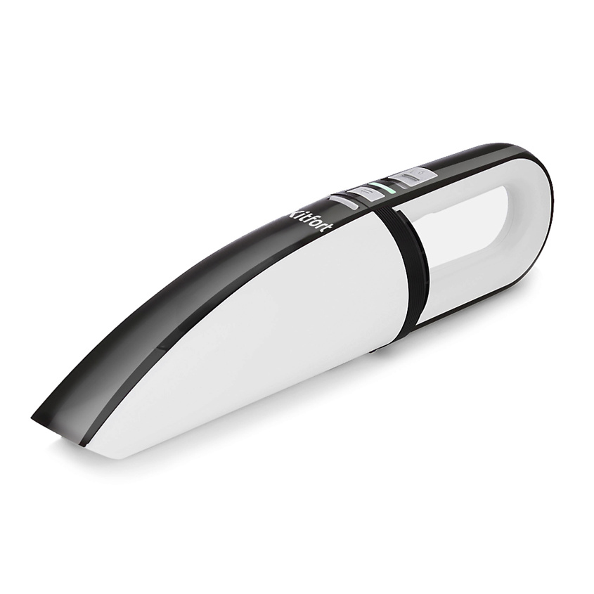 Изображение товара Ручной беспроводной пылесос KITFORT КТ-529 белый с насадками и зарядной базой