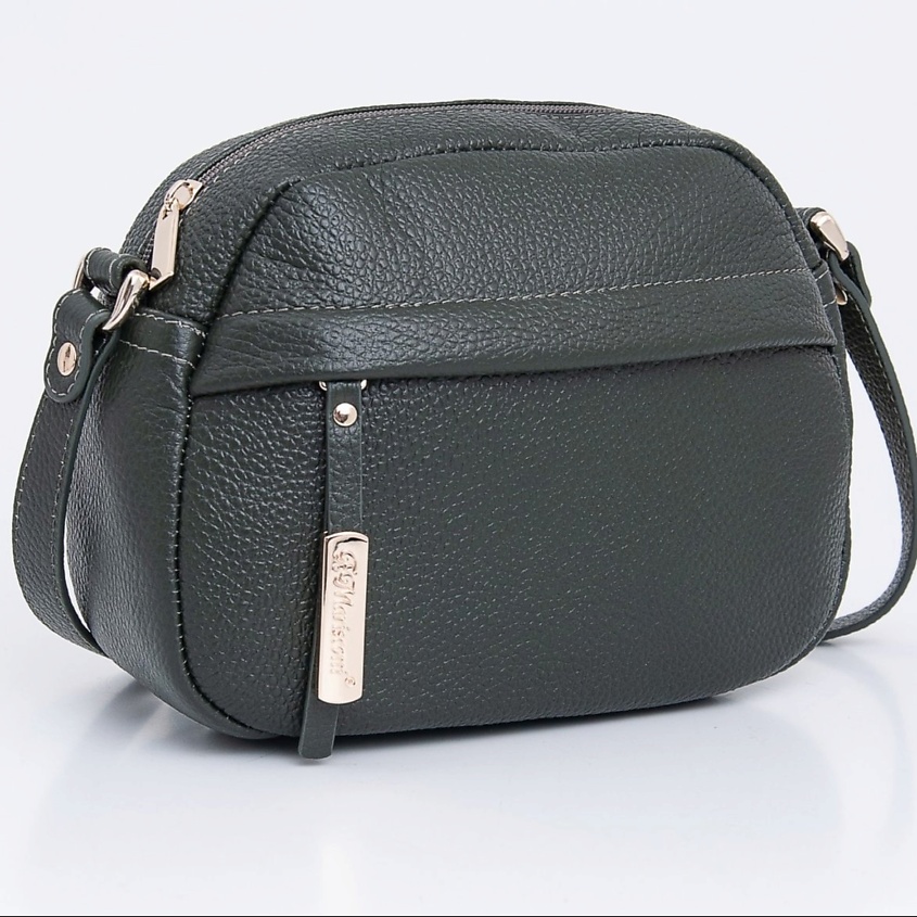 Изображение товара FRANCHESCO MARISCOTTI Сумка кросс-боди маленькая кожаная, 1 шт.