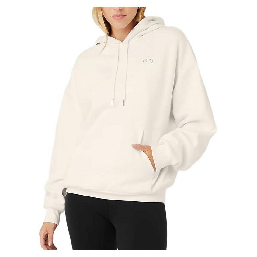 Изображение товара ALO YOGA Худи Accolade Hoodie, Цвет: Слоновая кость (Ivory), Размер: M