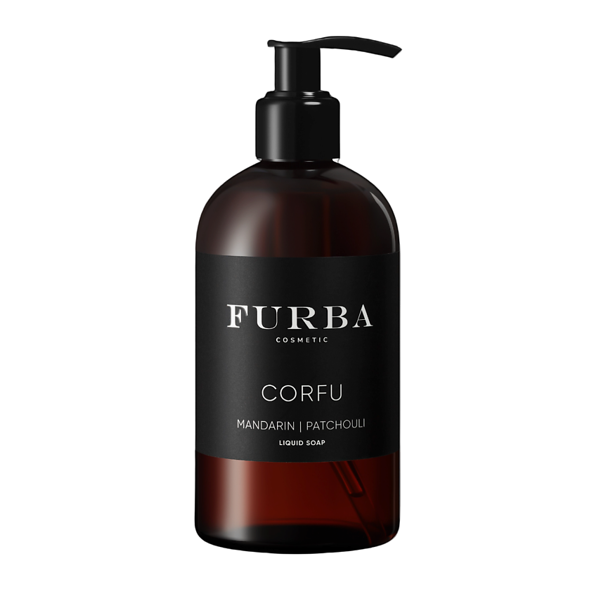Изображение товара FURBA Парфюмированное жидкое мыло Corfu с эфирными маслами мандарина и пачули, 1 шт.