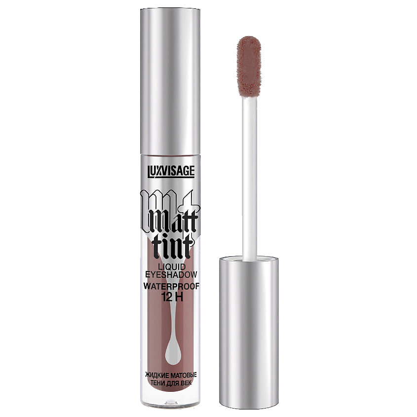 Изображение товара Жидкие матовые тени для век Matt tint Waterproof 12H № 110 Dark Chocolate 3 г