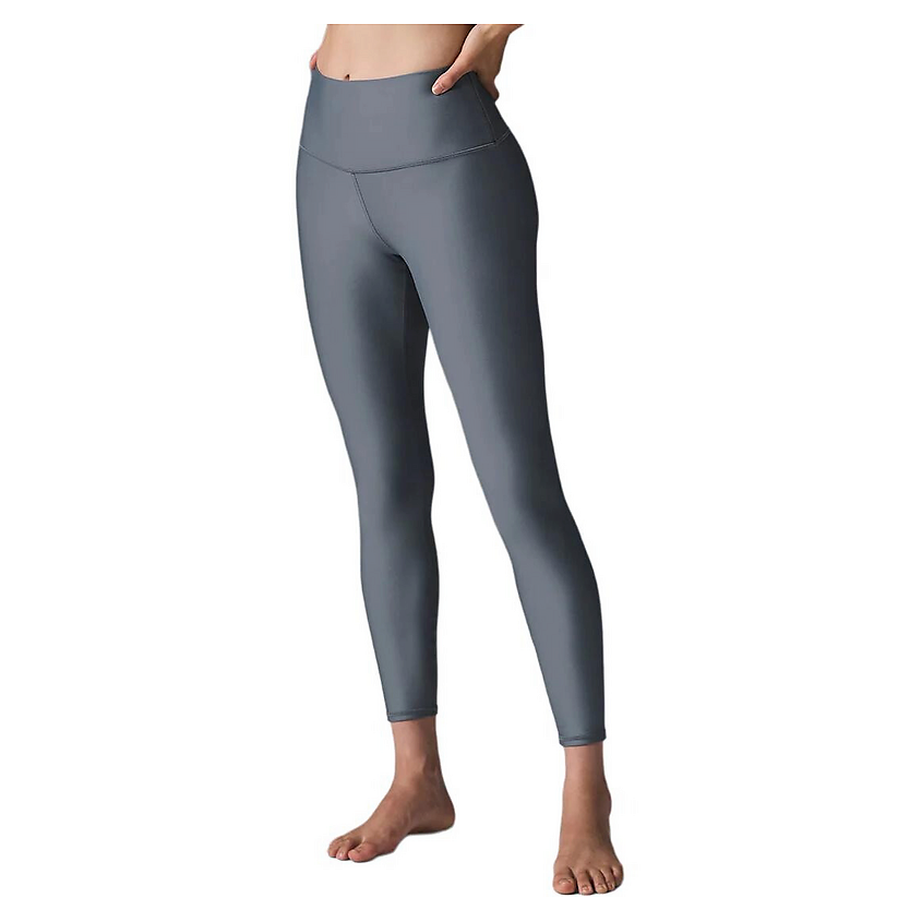 Изображение товара ALO YOGA Леггинсы 7/8 High-Waist Airlift Legging, Размер: M, Цвет: Темно-серый (Steel Grey)