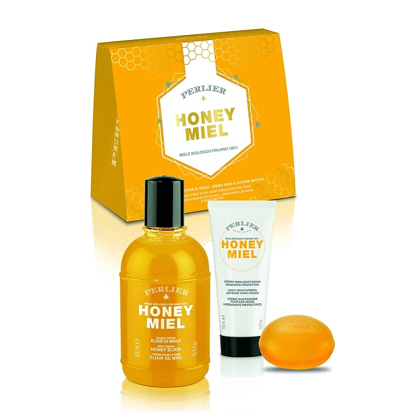 Изображение товара Подарочный набор средств для тела PERLIER Honey Miel 3 предмета