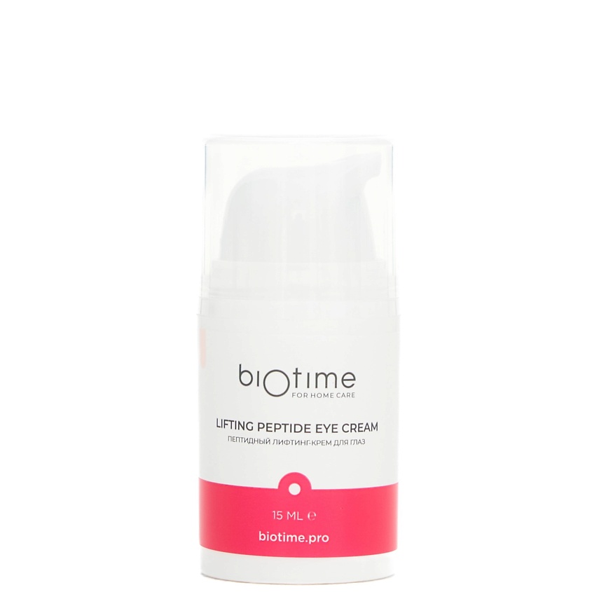 Изображение товара Лифтинг-крем для кожи вокруг глаз и век с пептидами 15 мл BIOTIME FOR HOME CARE