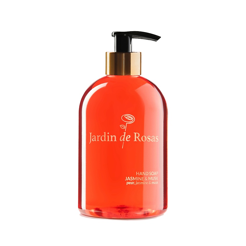Изображение товара JARDIN DE ROSAS Мыло для рук Jasmine & Musk 500 мл увлажняющее парфюмированное