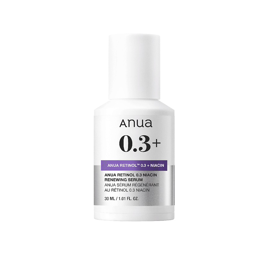 Изображение товара Сыворотка ANUA Nano Retinol 0.3% + NIACIN RENEWING SERUM — антивозрастное выравнивание тона