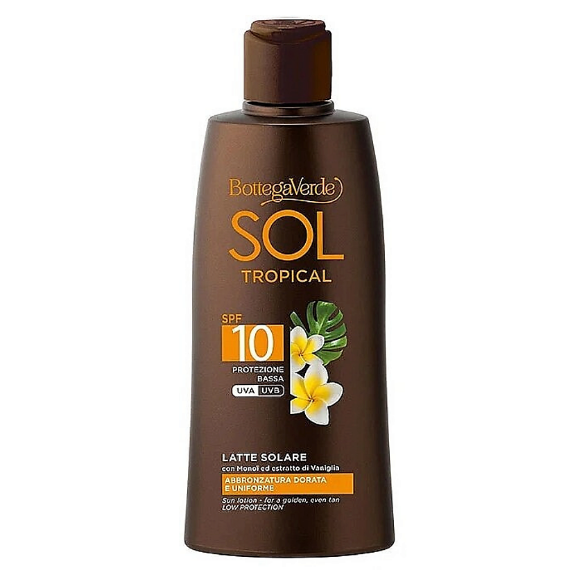 Изображение товара BOTTEGA VERDE Солнцезащитный лосьон Sol Tropical Sun Lotion SPF10, 200 мл