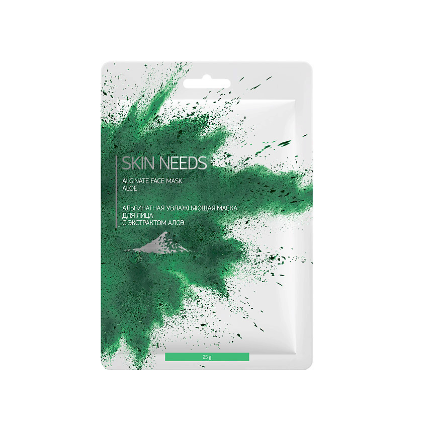 Изображение товара Маска для лица альгинатная с алоэ SKIN NEEDS увлажнение и тонизирование 1 шт