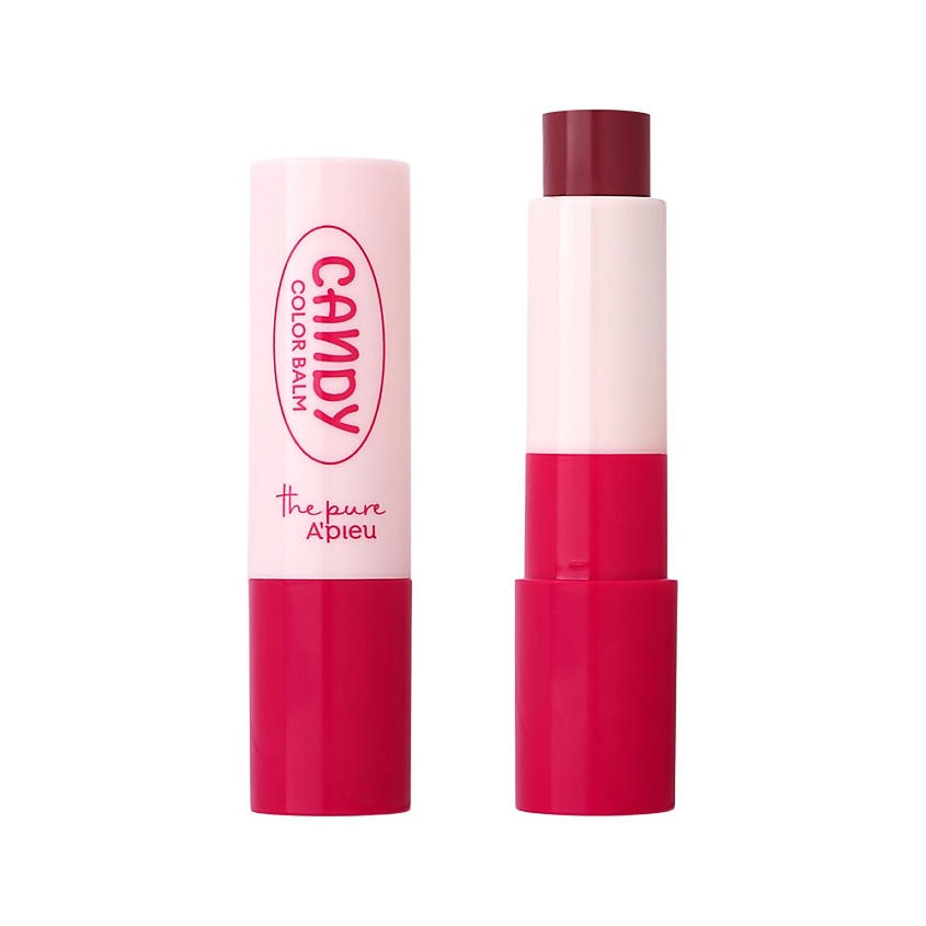 Изображение товара Оттеночный бальзам для губ A'PIEU The Pure Candy 02 plum, питательный и увлажняющий