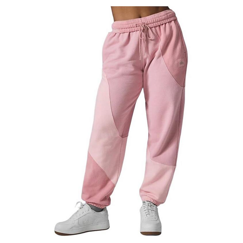 Изображение товара ALO YOGA Брюки Make Waves Sweatpant, Размер: S MEN/M WOMEN, Цвет: Розовый (Sunset Pink Tonal)