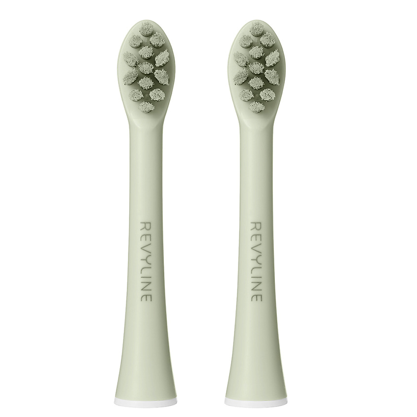 Изображение товара Насадка для электрической зубной щетки Revyline RL 075 Lime cream 2 шт.