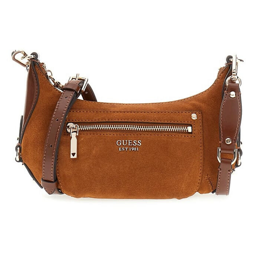 Изображение товара GUESS Сумка кросс-боди Marsha Mini Crossbody Bag, Цвет: Коричневый