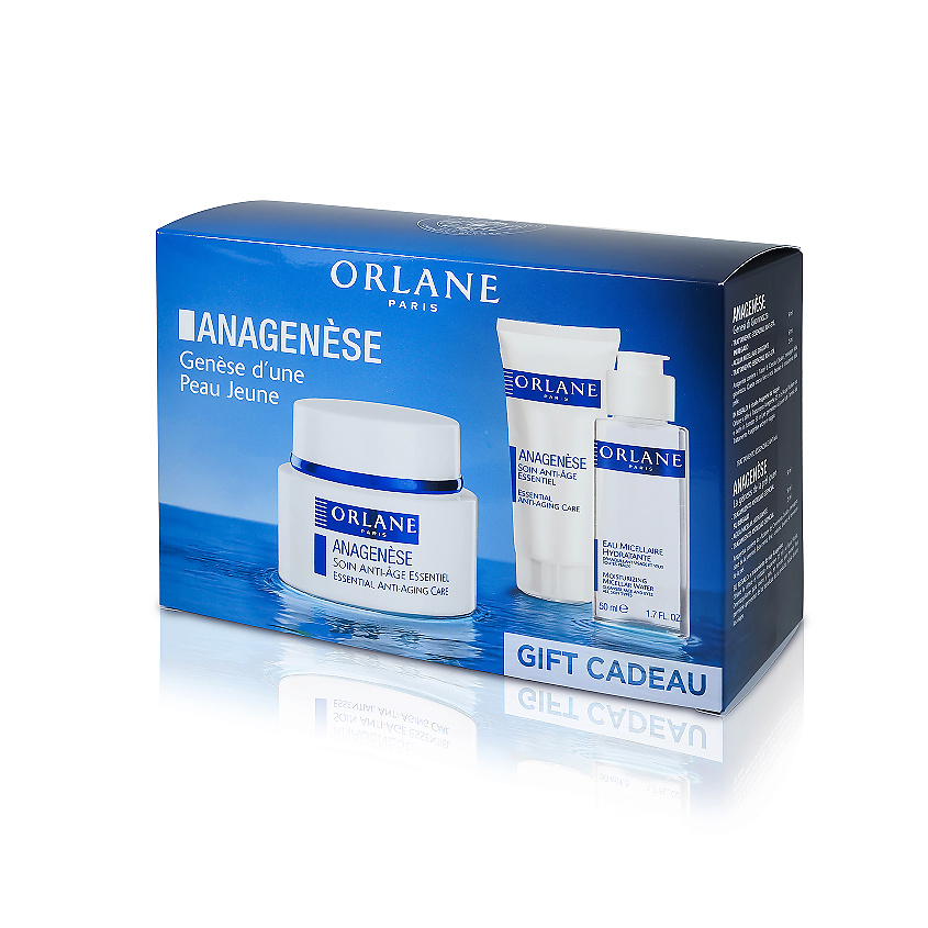 Изображение товара Набор для ухода за лицом ORLANE Anagenese 50 мл + 25 мл + 50 мл для омоложения и увлажнения