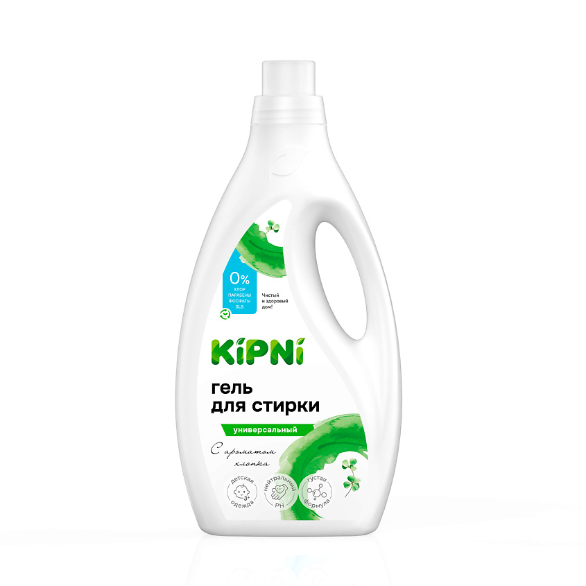 Изображение товара KIPNI Гель для стирки Универсальный, 1 шт.
