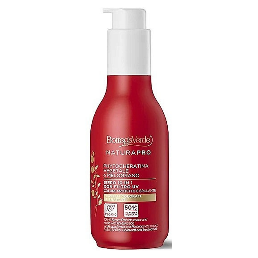 Изображение товара BOTTEGA VERDE Сыворотка для волос Natura Pro Pomegranate Extract, 125 мл