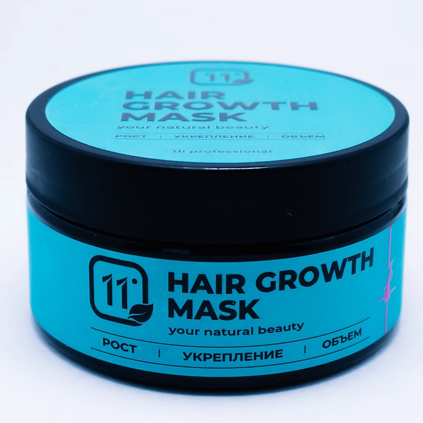 Изображение товара 11I PROFESSIONAL Маска для роста волос с кератином и перцем, 200 мл