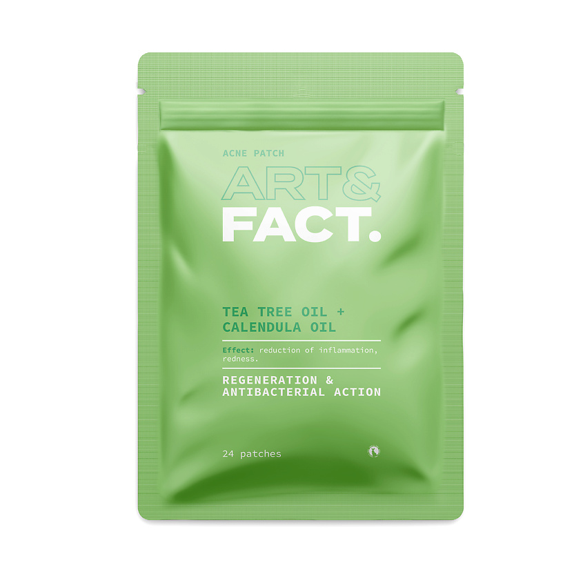 Изображение товара ART&FACT Гидроколлоидные патчи для проблемной кожи с маслом чайного дерева