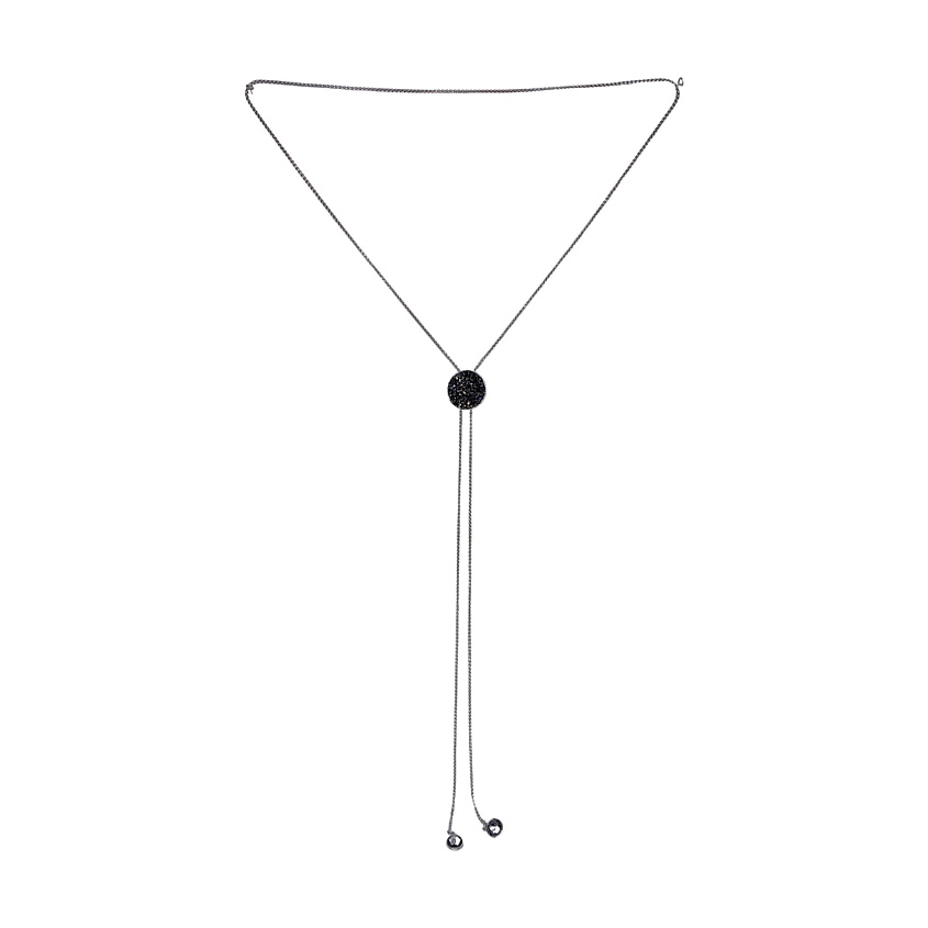 Изображение товара AMANTE CRYSTAL Подвеска IREN jet утяжка, Черный