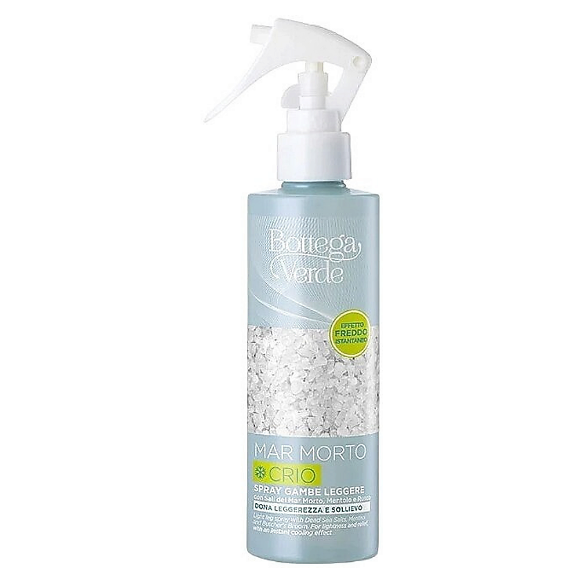 Изображение товара Спрей BOTTEGA VERDE Dead Sea Crio Light Leg Spray 200 мл с охлаждающим эффектом
