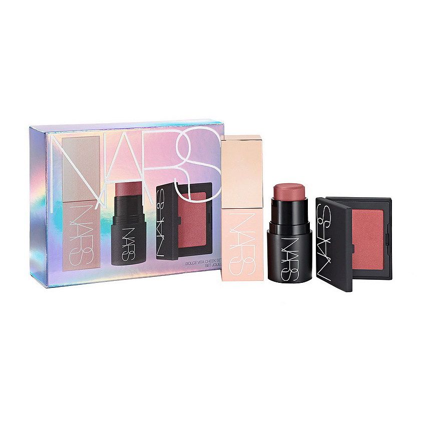 Изображение товара NARS Набор для лица Dolce Vita, AFTERGLOW 7 мл + THE MULTIPLE 3,5 г + MINI BLUSH 2,5 г)