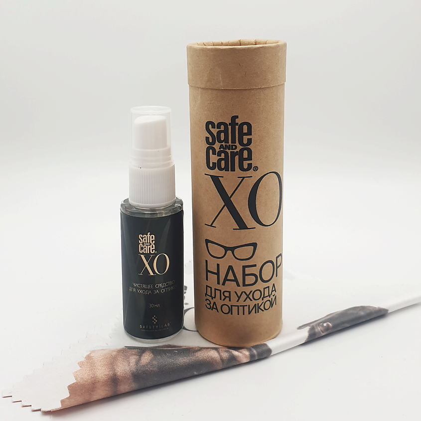 Изображение товара Набор для ухода за оптикой SAFE AND CARE, жидкость и микрофибра