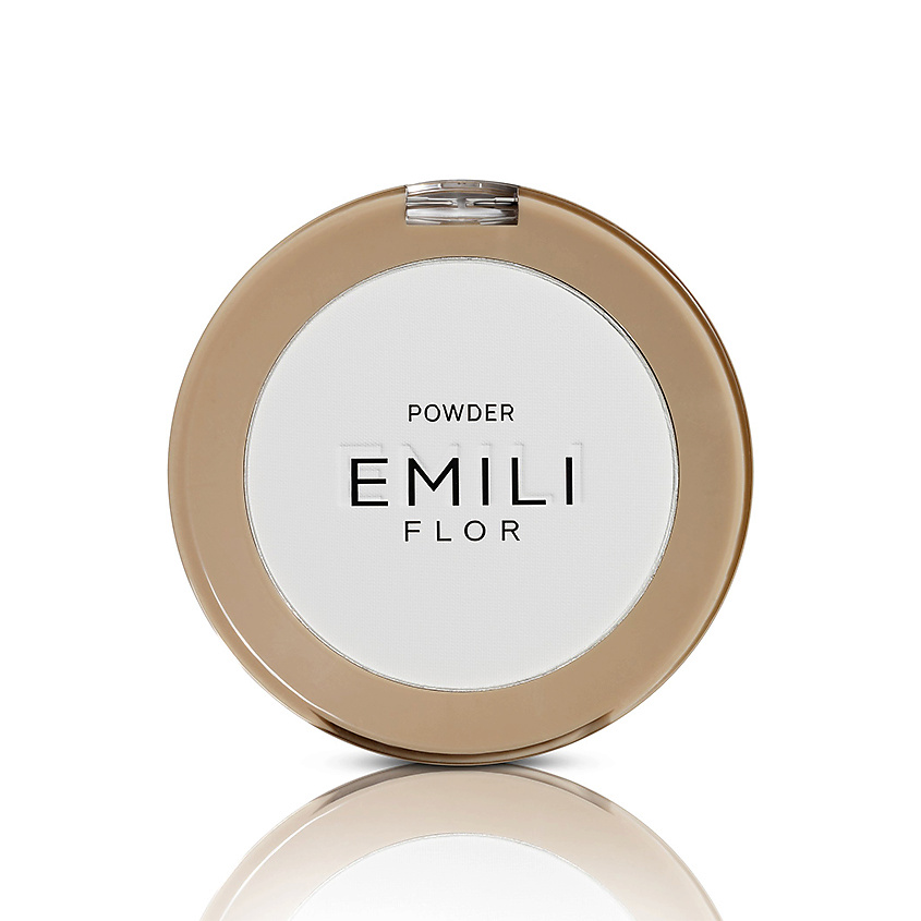 Изображение товара Пудра компактная матирующая EMILI FLOR Blush 01 для всех типов кожи