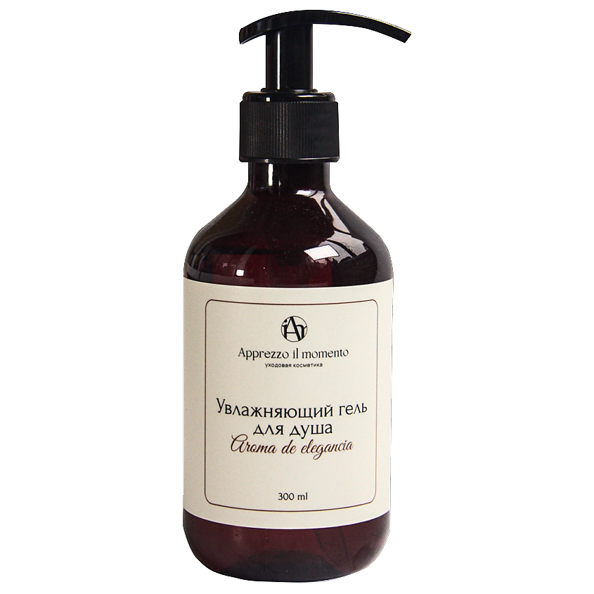 Изображение товара APPREZZO IL MOMENTO Гель для душа Vetiver, 300мл;цвет-прозрачный;ароматизированный.