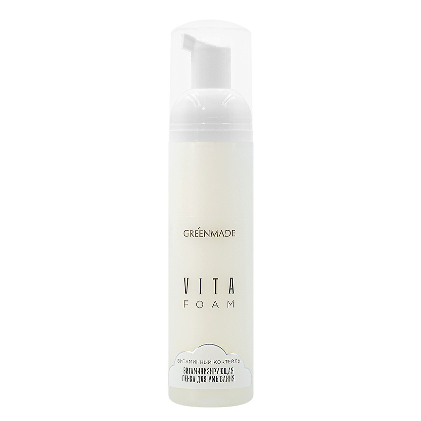 Изображение товара GREENMADE Пенка для умывания VITA FOAM Витаминный коктейль, 1 шт.