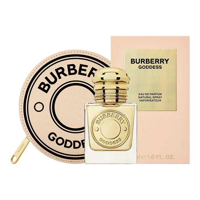 Изображение товара BURBERRY Подарочный набор Goddess: Парфюмерная вода + Косметичка, 30 мл + Косметичка