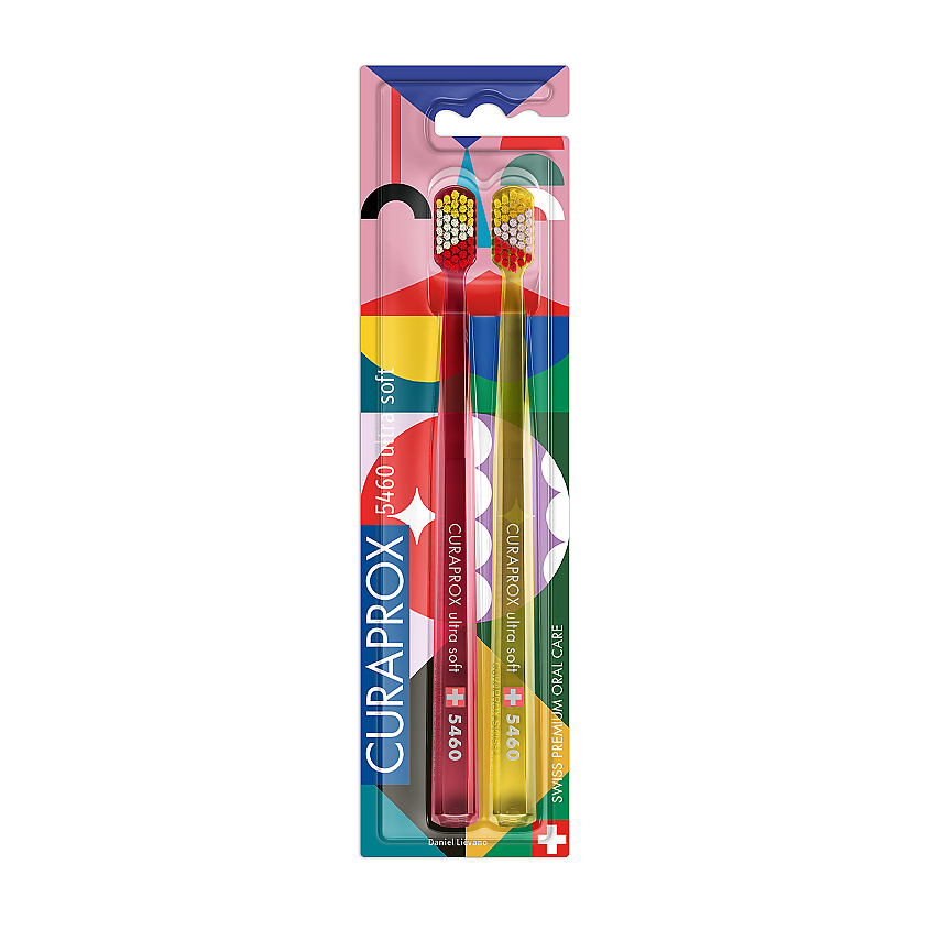 Изображение товара Набор зубных щеток CURAPROX ultrasoft Duo Power Smile 2023 для ежедневной гигиены