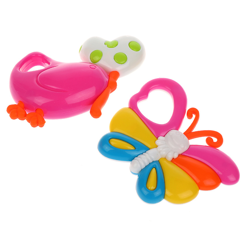 Изображение товара Набор погремушек ЖИРАФИКИ с любовью для малышей 2 шт в комплекте