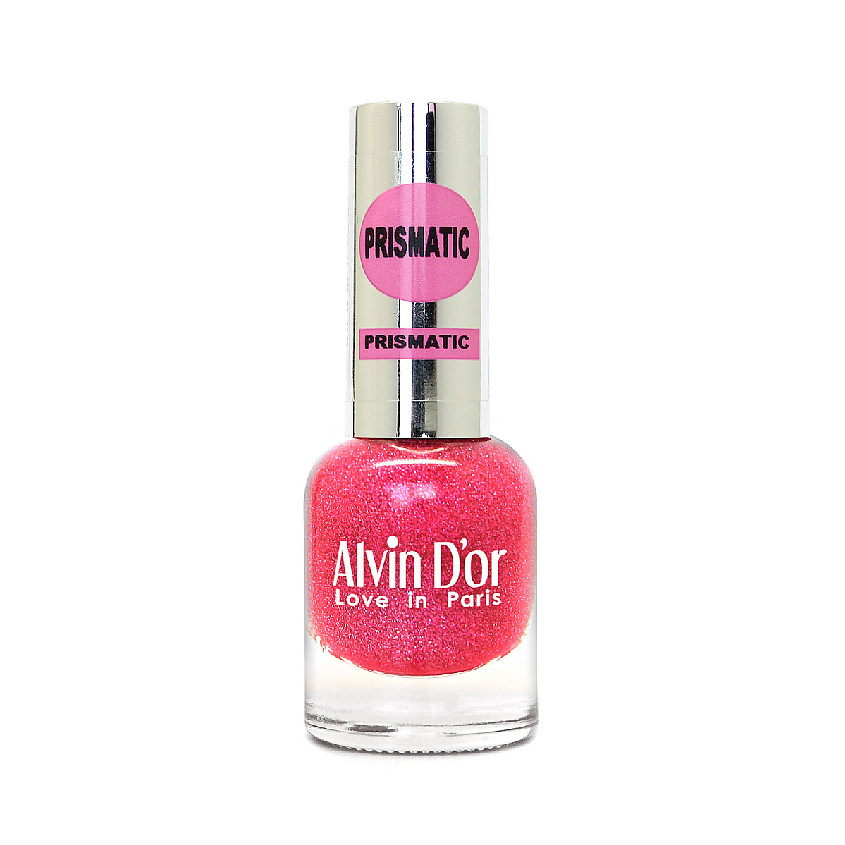 Изображение товара ALVIN D’OR Лак для ногтей PRISMATIC, 14 Нежно-розовый призматик