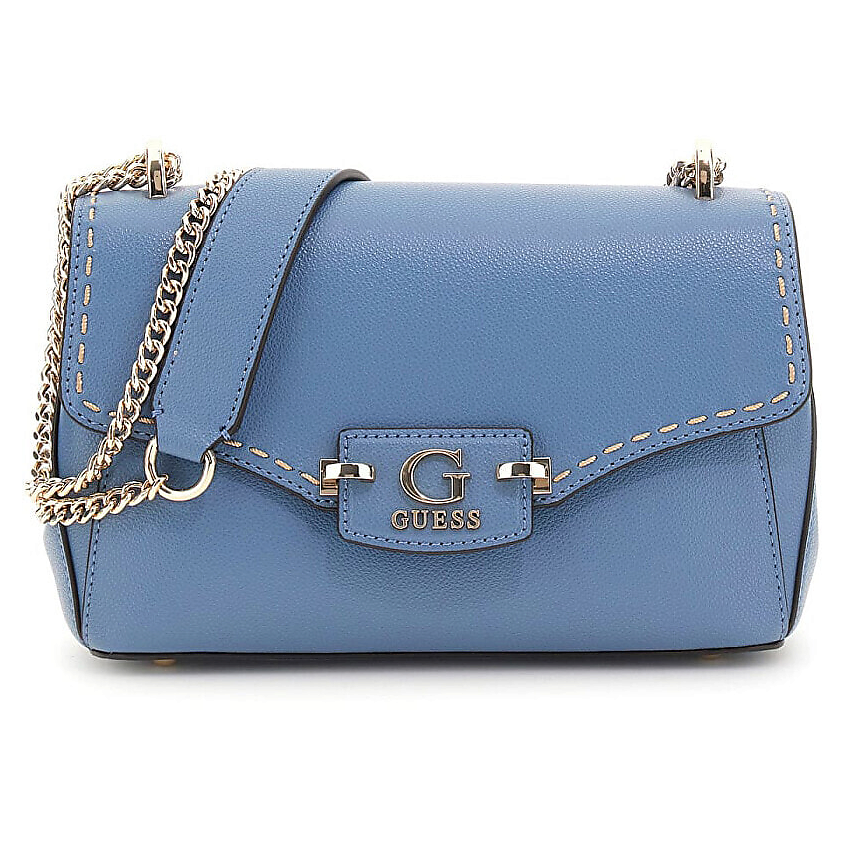 Изображение товара GUESS Сумка кросс-боди Nastra Convertible Crossbody Flap Bag, Цвет: Голубой