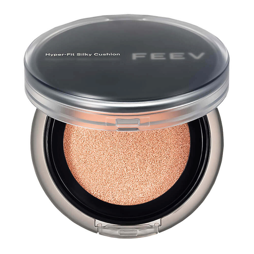 Изображение товара Тональный кушон FEEV Hyper-fit Silky Cushion SPF 40, 03 Sand Fit