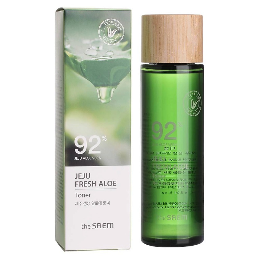 Изображение товара THE SAEM Тонер увлажняющий с алоэ Jeju Fresh Aloe