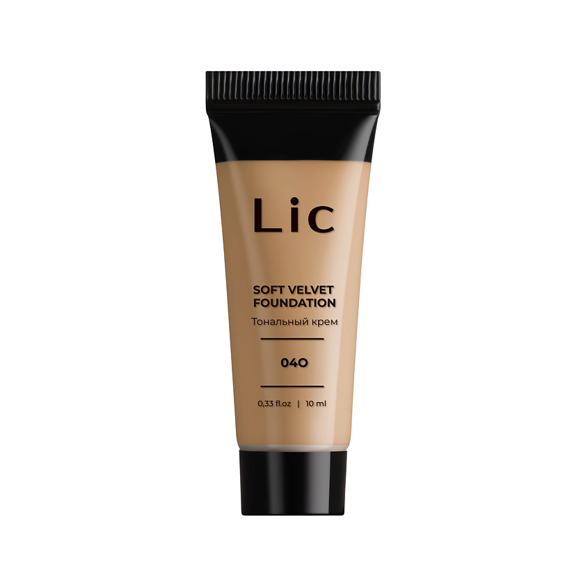 Изображение товара LIC Soft Velvet Тональное средство мини 04O 10 мл матирующее равномерное покрытие