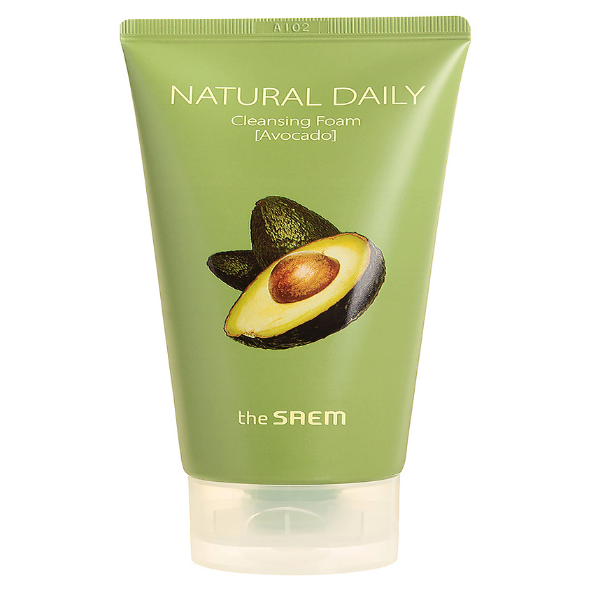 Изображение товара THE SAEM Пенка для лица с экстрактом авокадо Natural Daily, 1 шт.