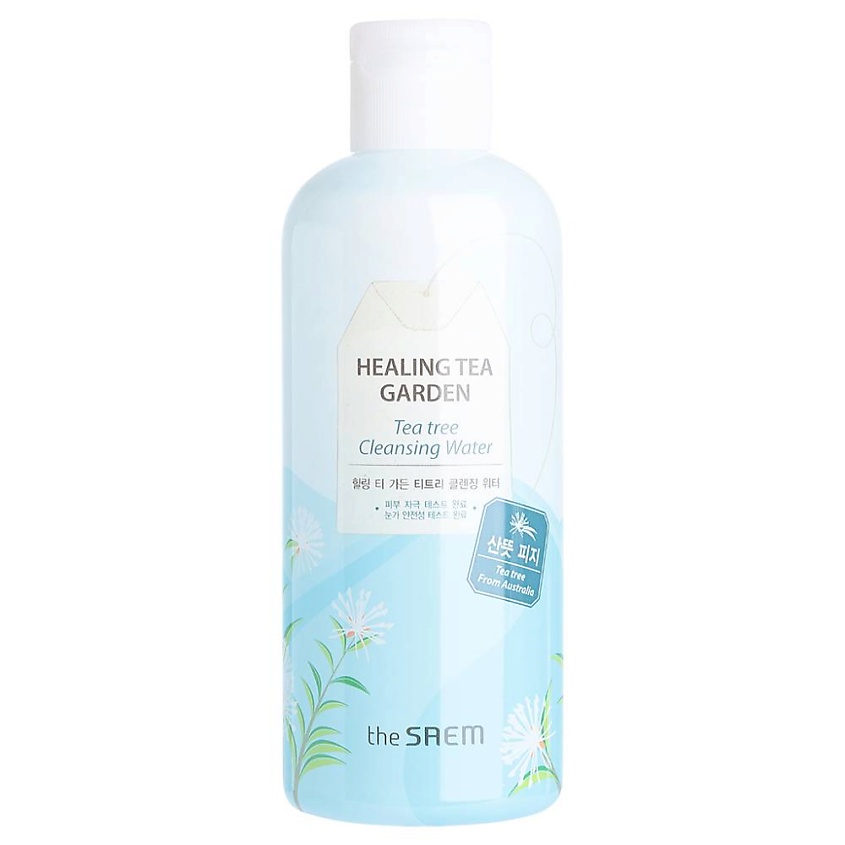 Изображение товара THE SAEM Средство для снятия макияжа Healing Tea Garden Tea Tree Cleansing Water, 1 шт.
