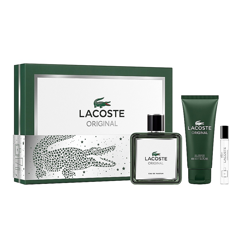 Изображение товара LACOSTE Original Set подарочный набор мужской парфюм и гель для душа