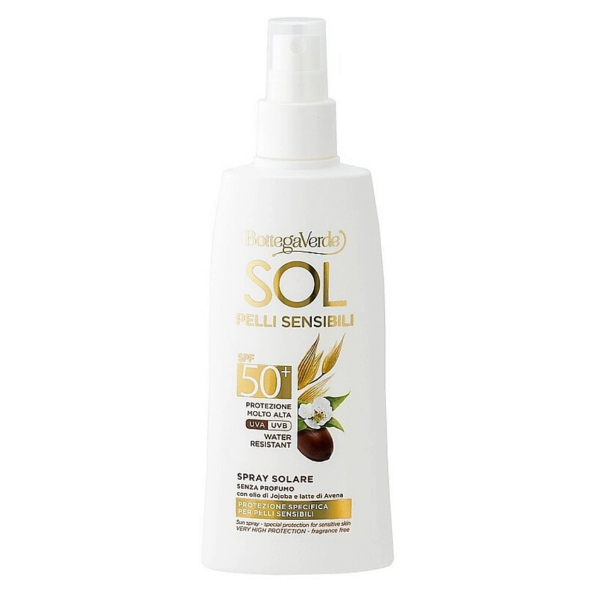 Изображение товара Sолнцезащитный спрей Sol Sensitive SPF50+ для тела, 200 мл