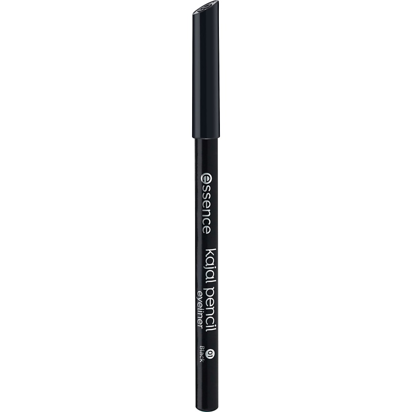 Изображение товара Kajal pencil 01 Essense карандаш для глаз плотное покрытие
