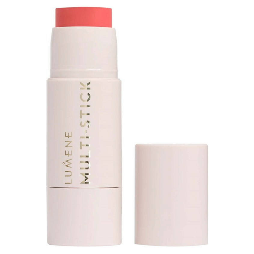Изображение товара Lumene Multi-stick Warm Coral увлажняющий многофункциональный стик для лица и щек