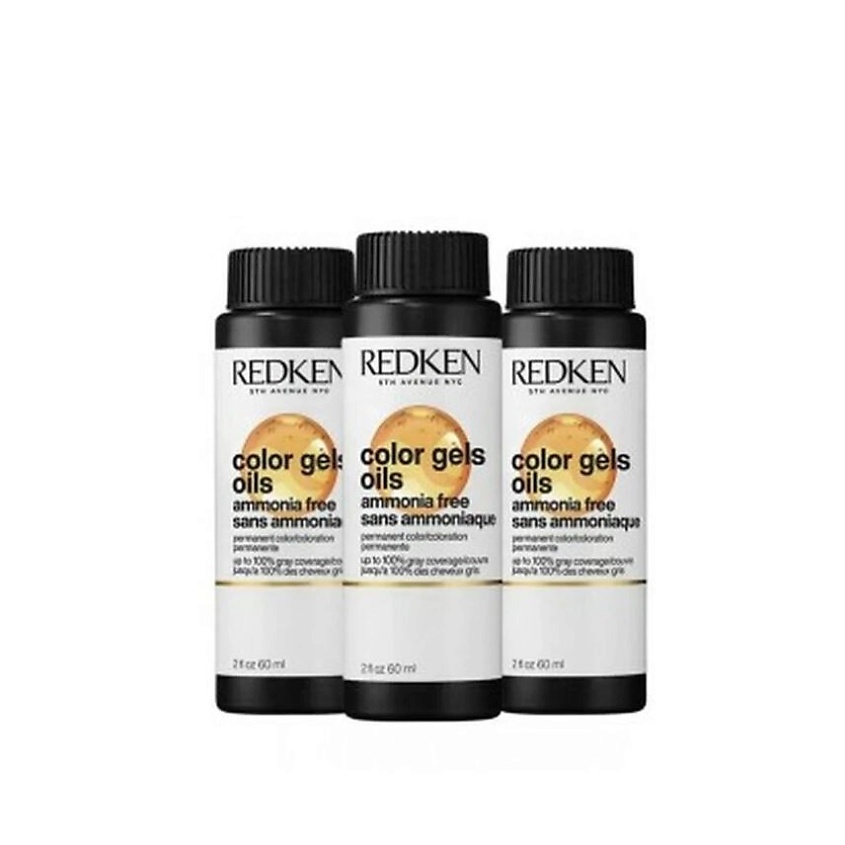 Изображение товара REDKEN Постоянная краска Color Gel Oils 04NW 4.03 для стойкого окрашивания волос