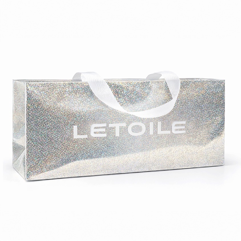 Изображение товара Пакет LETOILE DISCO Medium яркий для подарков 24x12x10 см