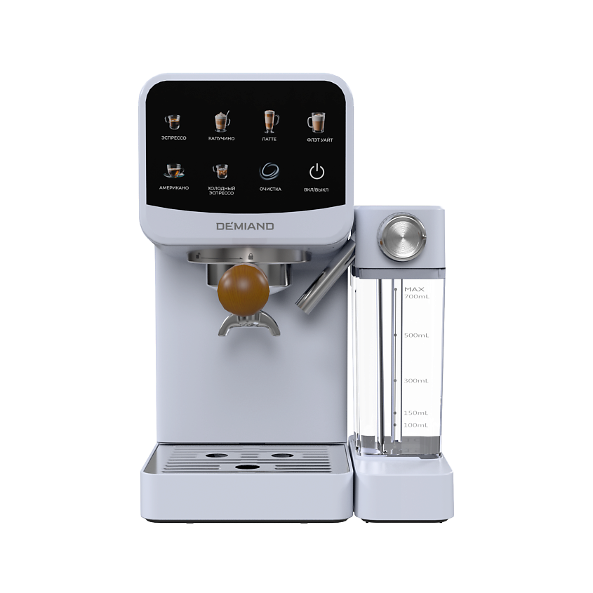 Изображение товара DEMIAND Кофеварка рожковая DEMIAND RIVO 7 В 1 с автоматическим капучинатором, 1 шт.