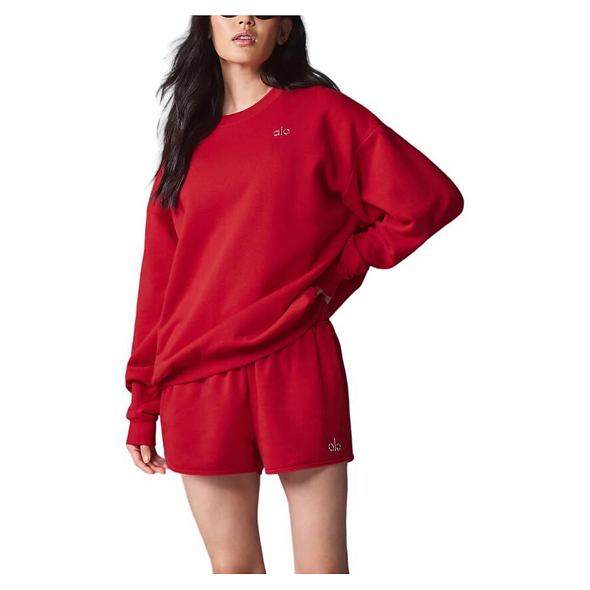 Изображение товара ALO YOGA Свитшот Accolade Crew Neck Pullover, Размер: S, Цвет: Красный Изображение товара ALO YOGA Свитшот Accolade Crew Neck Pullover, Размер: S, Цвет: Красный