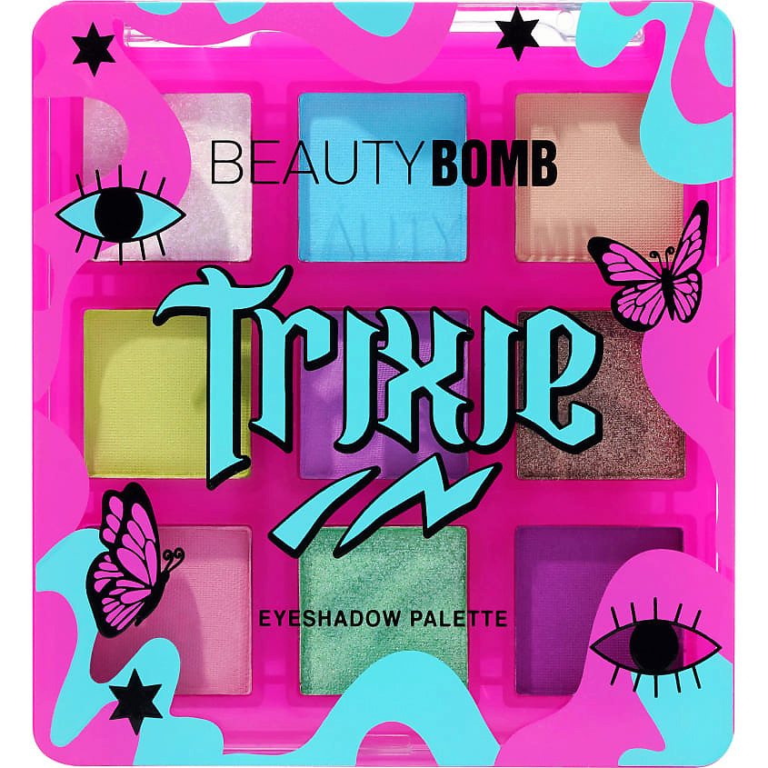 Изображение товара BEAUTY BOMB Палетка теней Trixie, 7,2 г