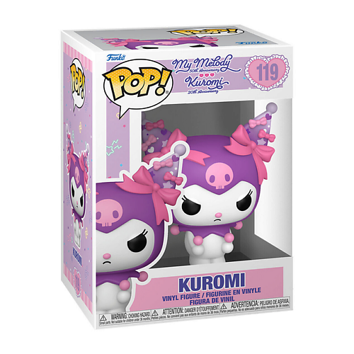 

FUNKO Funko POP! Коллекционная виниловая фигурка Kuromi #119, Funko POP! Коллекционная виниловая фигурка Kuromi #119